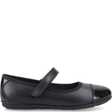 Girls' Hush Puppies Lottie Ballerina Junior School Shoes