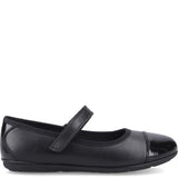 Girls' Hush Puppies Lottie Ballerina Senior School Shoes