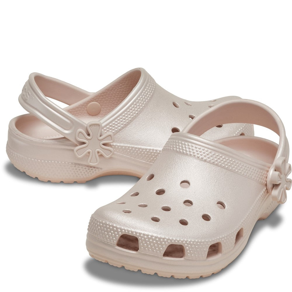 Kids' Crocs Toddler Classic Pearl Shine Clogs