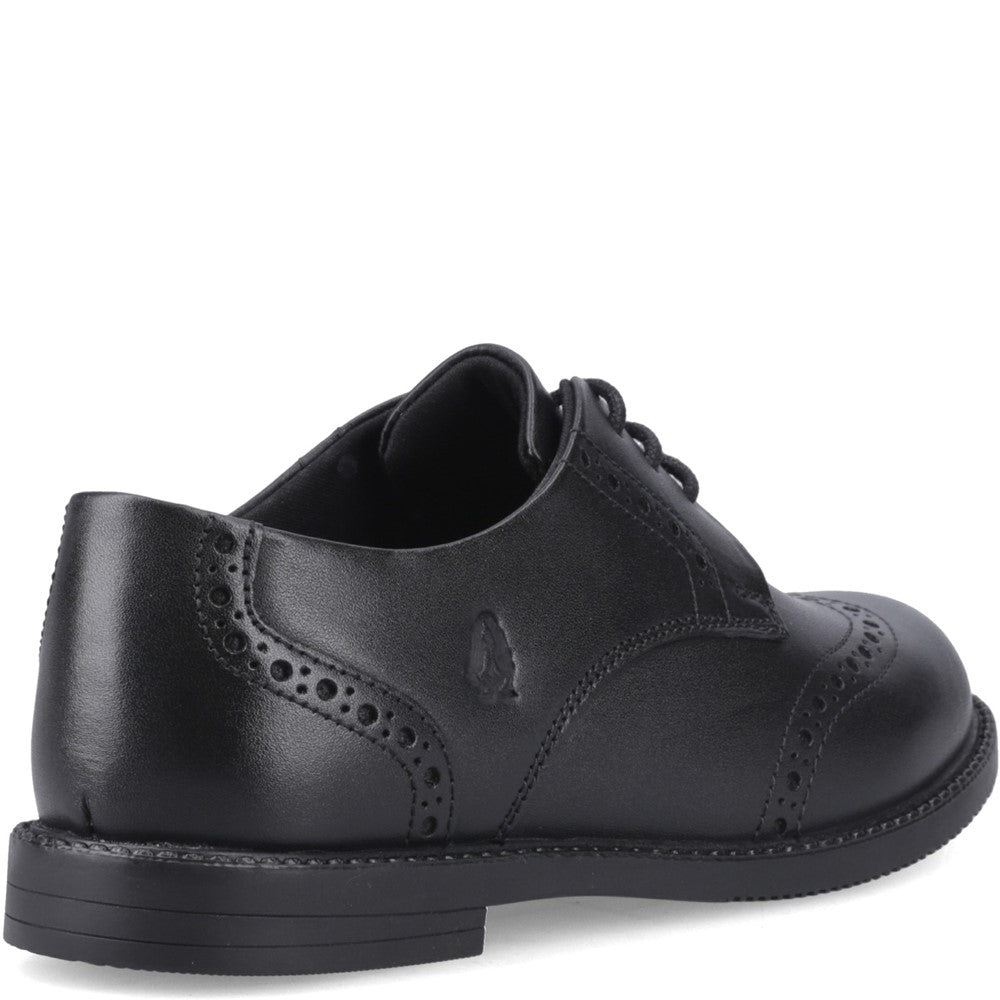 Girls' Hush Puppies Ava Brogue XL Senior School Shoes