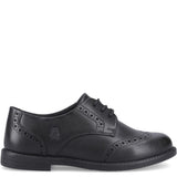 Girls' Hush Puppies Ava Brogue XL Senior School Shoes