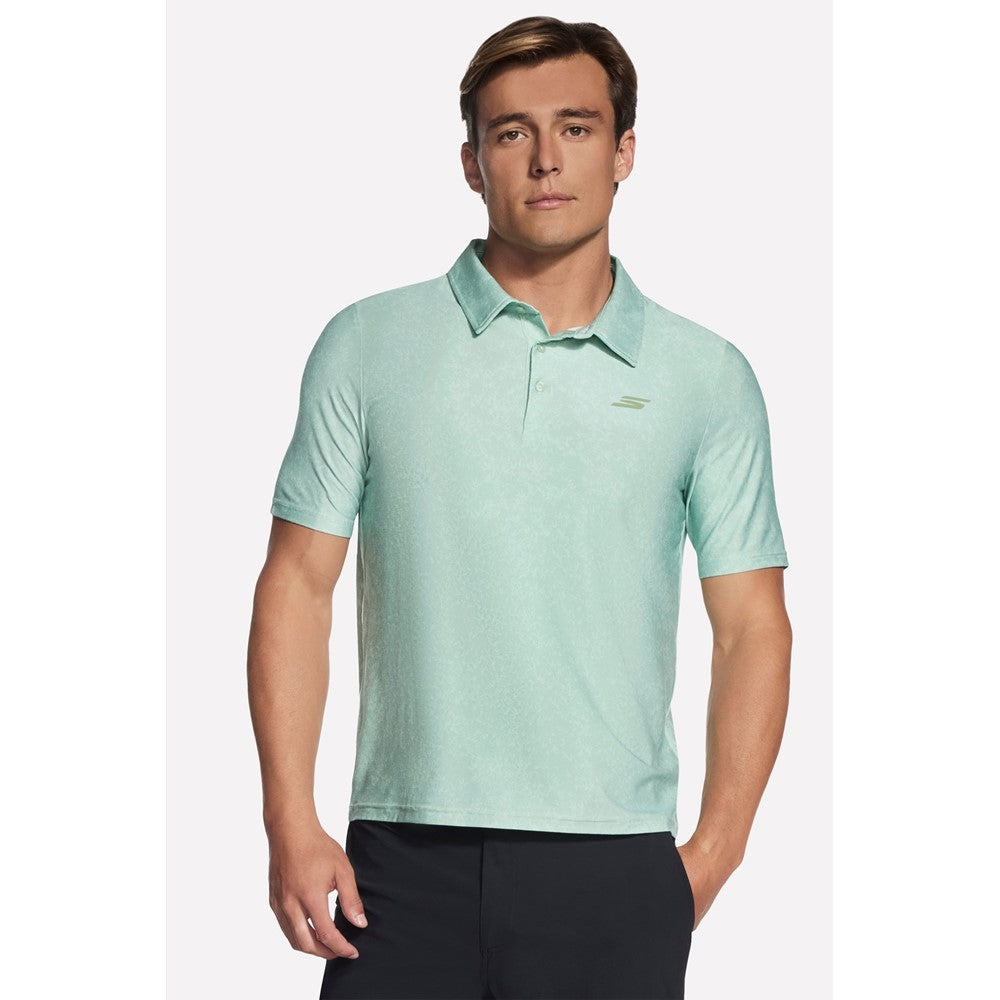 Men's Skechers GO DRI All Day Printed Polo