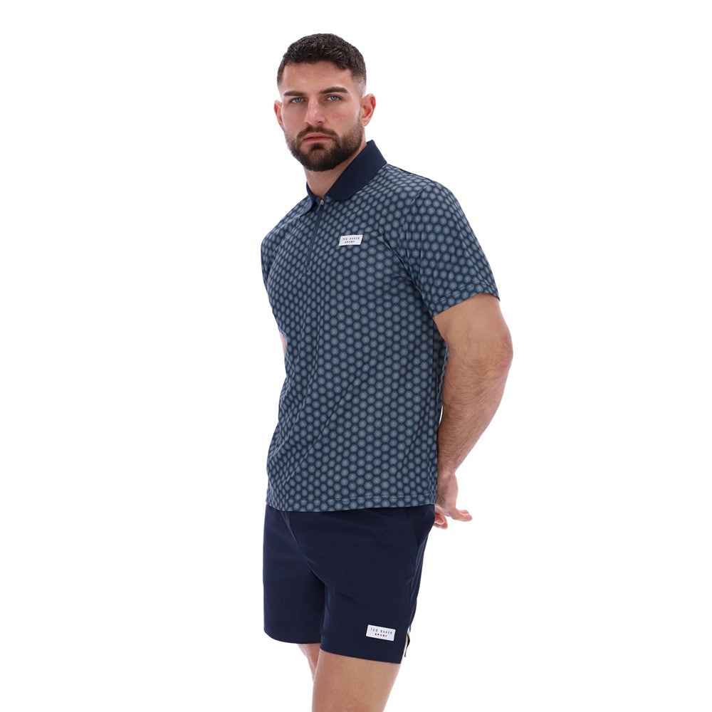 Men's Ted Baker Sport JAYDEN Printed Tennis Polo Shirt
