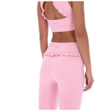 Women's Ted Baker Sport AGNES Comfort Ruffle Yoga Leggings