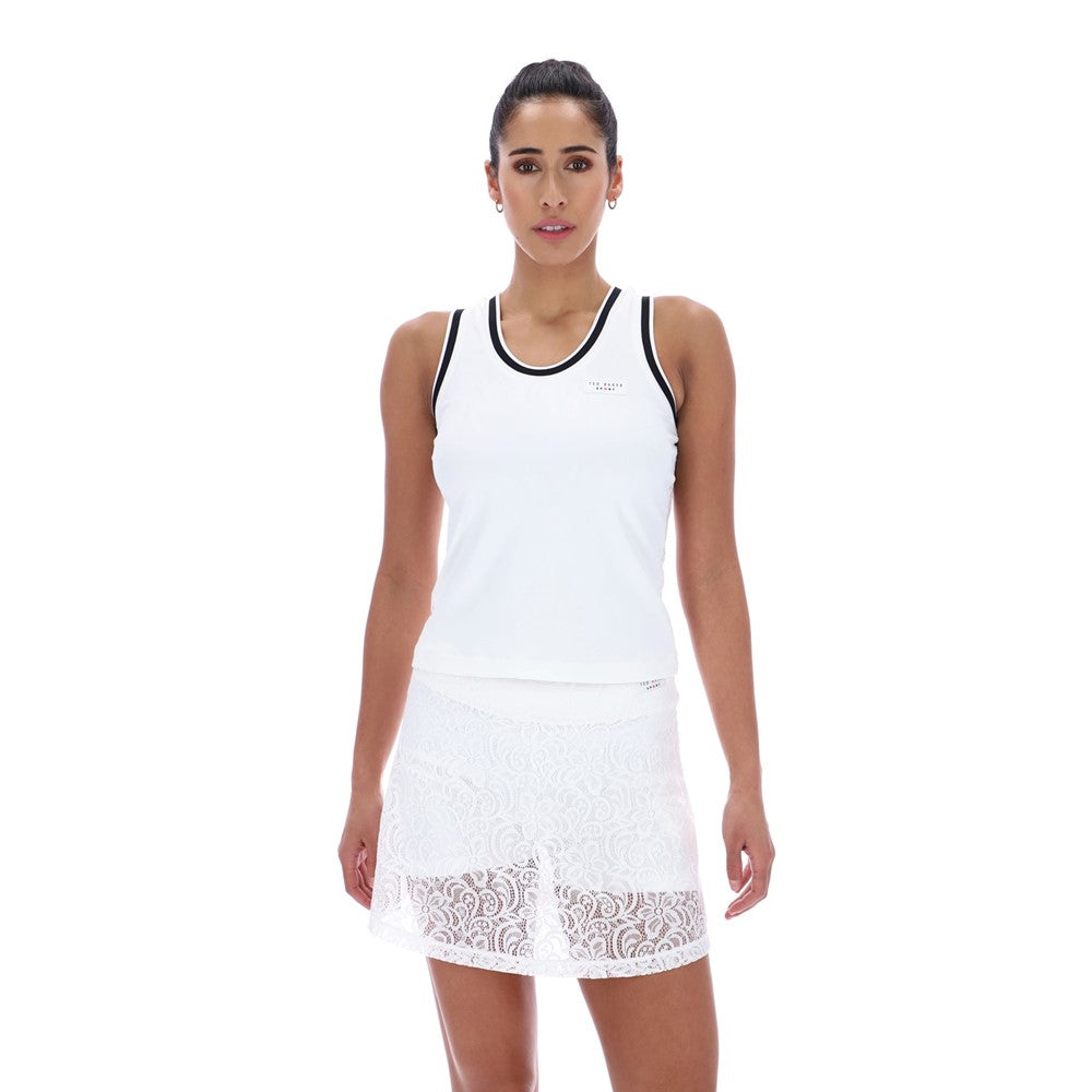 Women's Ted Baker Sport ANNABELLE Lace Back Tennis Tank