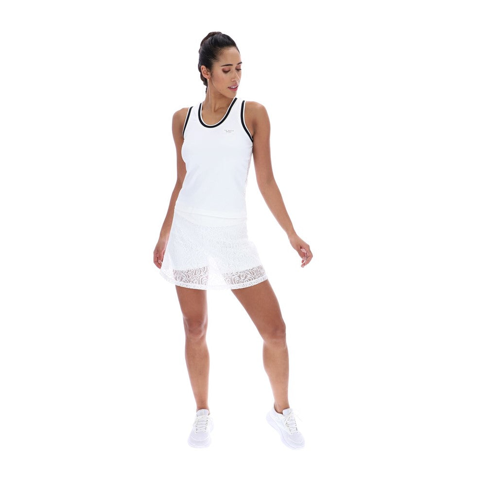 Women's Ted Baker Sport ANNABELLE Lace Back Tennis Tank