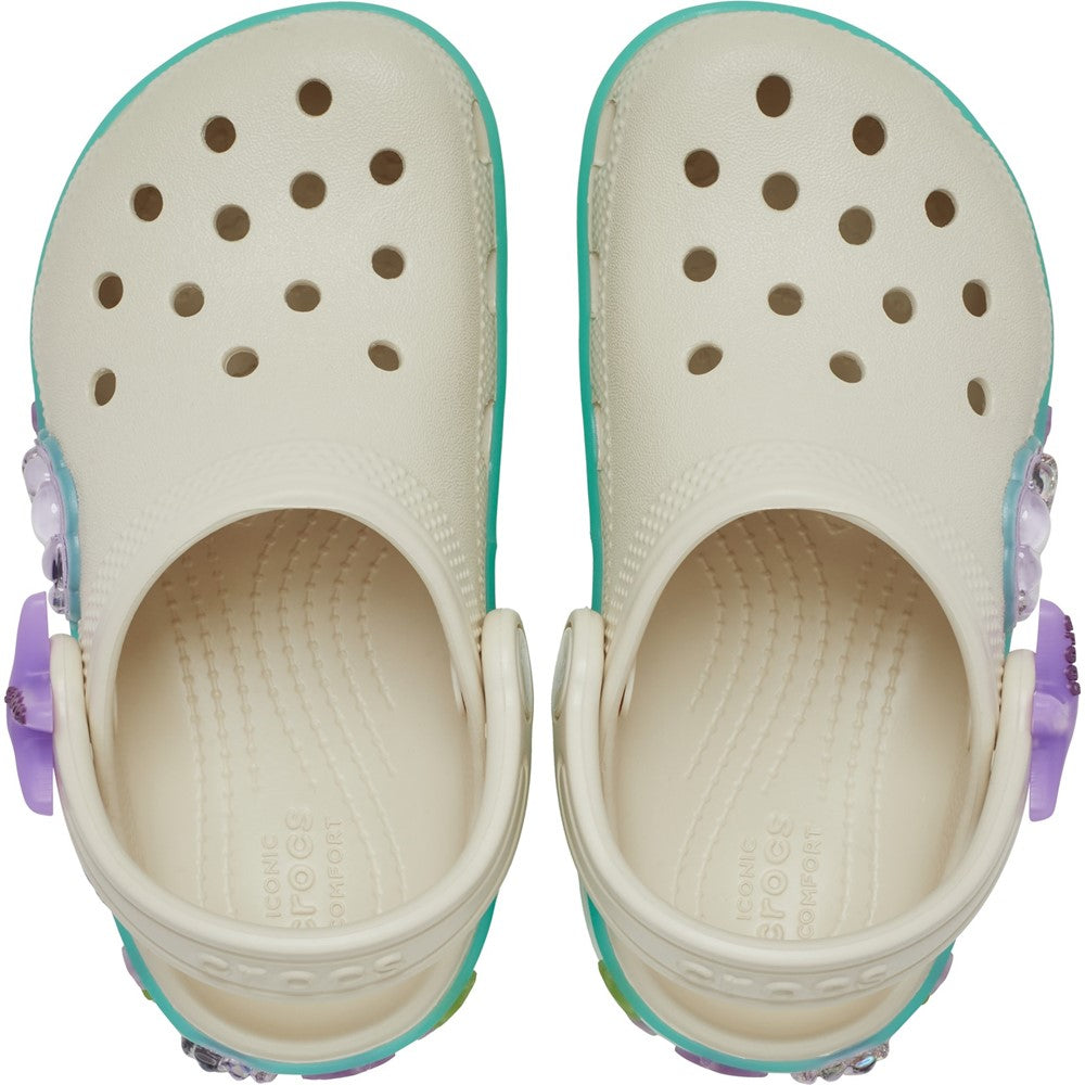 Kids' Crocs Toddler Classic Sea Sparkle Clogs