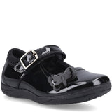Girls' Hush Puppies Julie Patent Junior School Shoes