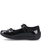 Girls' Hush Puppies Julie Patent Junior School Shoes