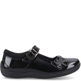 Girls' Hush Puppies Julie Patent Junior School Shoes