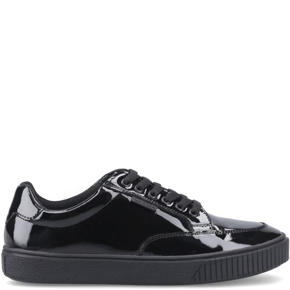 Girls' Hush Puppies Evelyn Lace Senior School Shoes Size 7