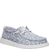 Women's HEYDUDE Wendy Stretch Jersey Leopard Slip on Shoes