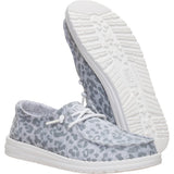 Women's HEYDUDE Wendy Stretch Jersey Leopard Slip on Shoes