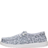 Women's HEYDUDE Wendy Stretch Jersey Leopard Slip on Shoes