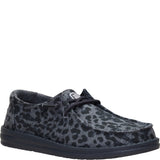 Women's HEYDUDE Wendy Stretch Jersey Leopard Slip on Shoes