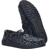 Women's HEYDUDE Wendy Stretch Jersey Leopard Slip on Shoes