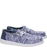 Women's HEYDUDE Wendy Knit Shimmer Slip on Shoes