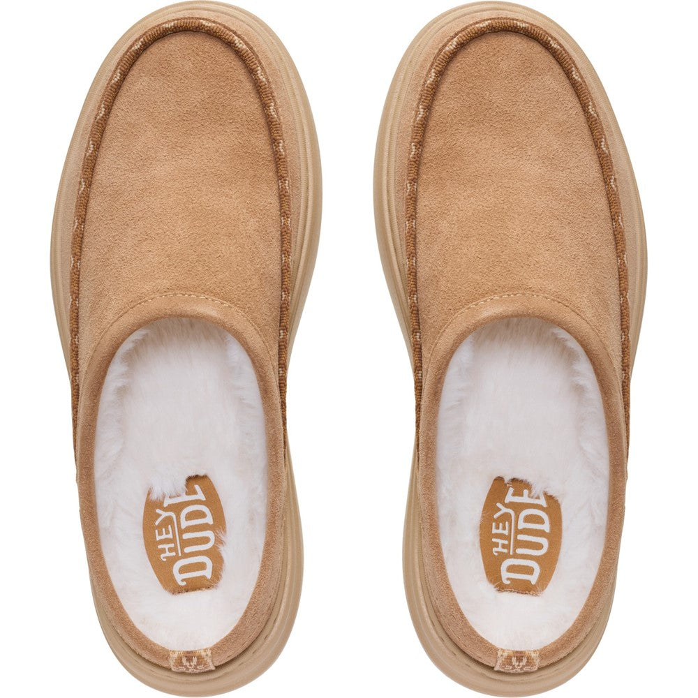 Women's HEYDUDE Remi Toastee Suede Clogs