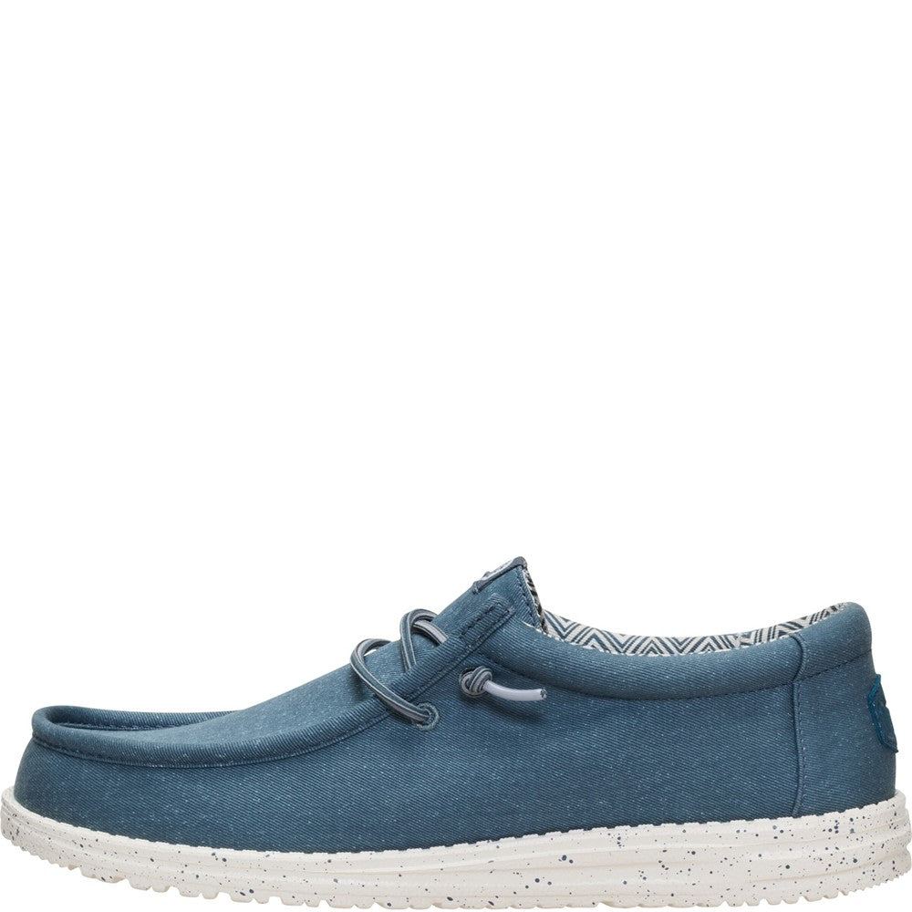 Men's HEYDUDE Wally Stretch Canvas Slip on Shoe