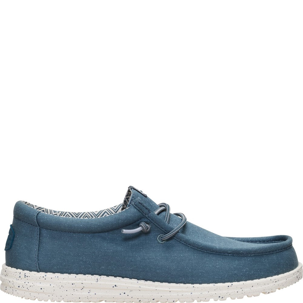 Men's HEYDUDE Wally Stretch Canvas Slip on Shoe