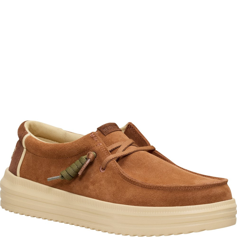 Men's HEYDUDE REV Suede Slip on Shoes