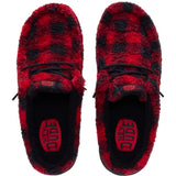 Men's HEYDUDE Wally Buffalo Plaid Slippers