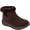 dark brown suede