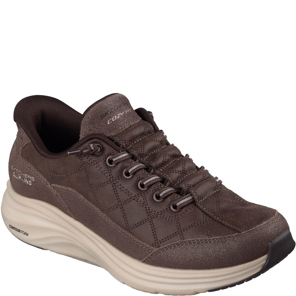 Women's Skechers Contour Foam - Cozy Fit Natural Ease Trainers