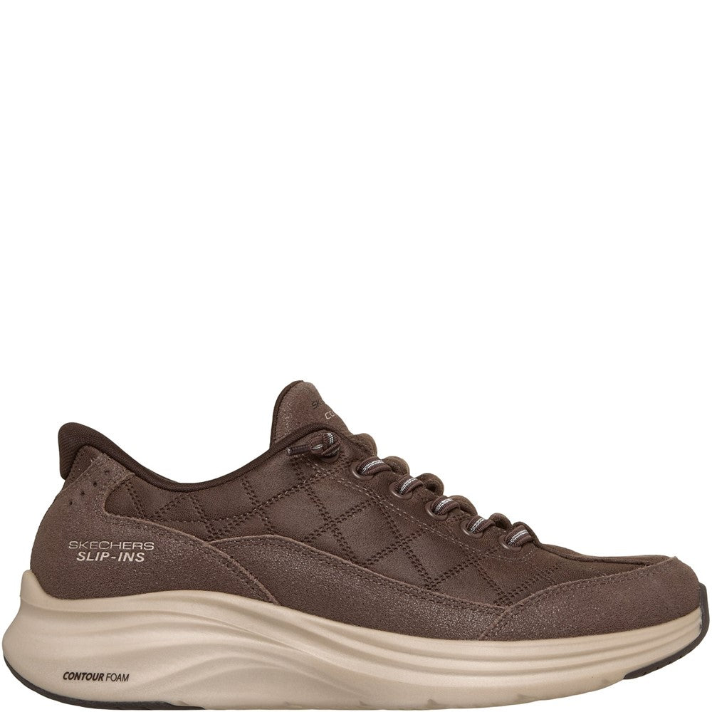 Women's Skechers Contour Foam - Cozy Fit Natural Ease Trainers