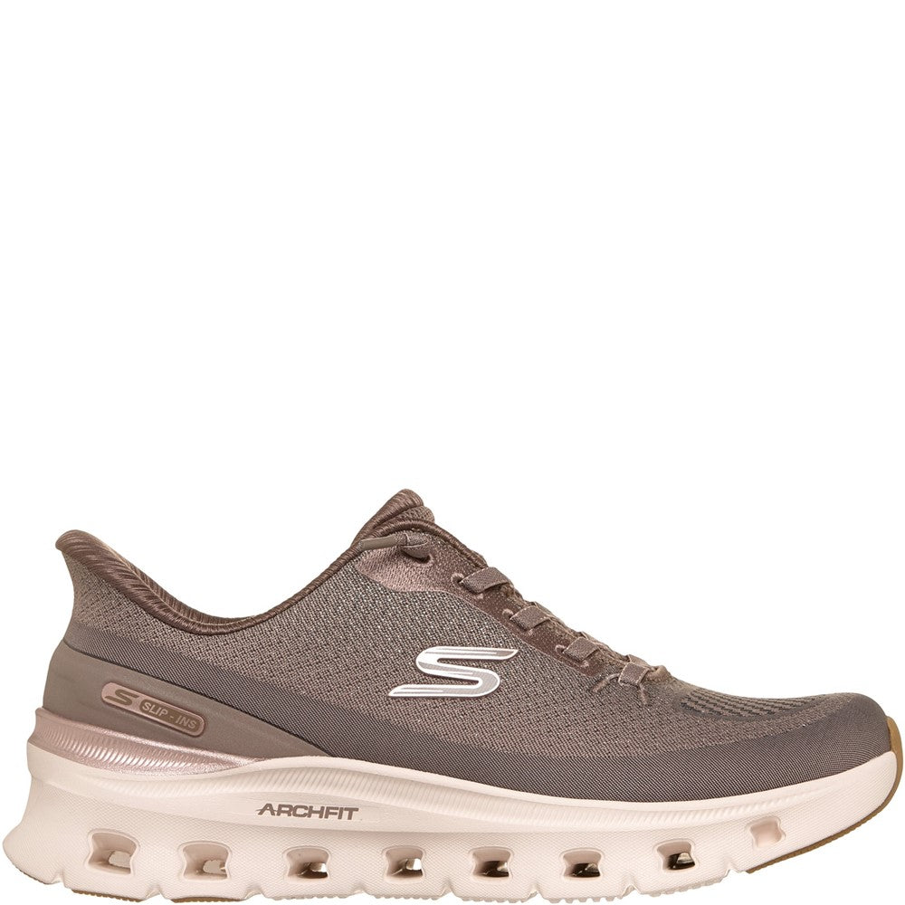 Women's Skechers Arch Fit Glide-Step Pro Golden Pace Trainers