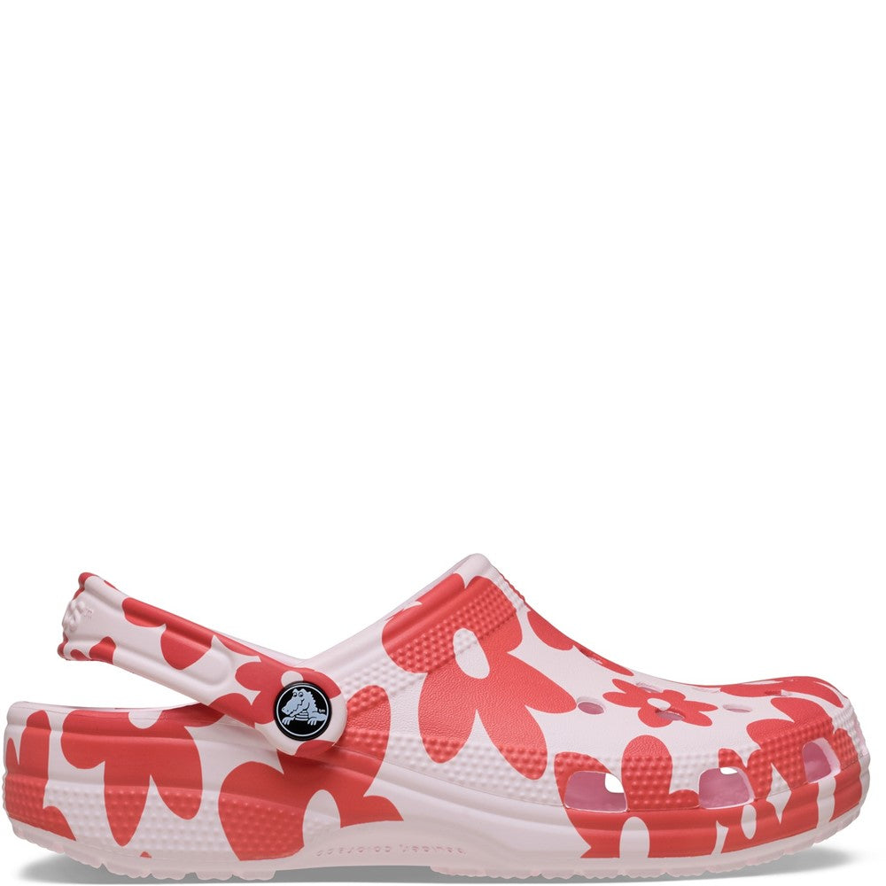 Unisex Crocs Unisex Classic Pop Petals Clogs