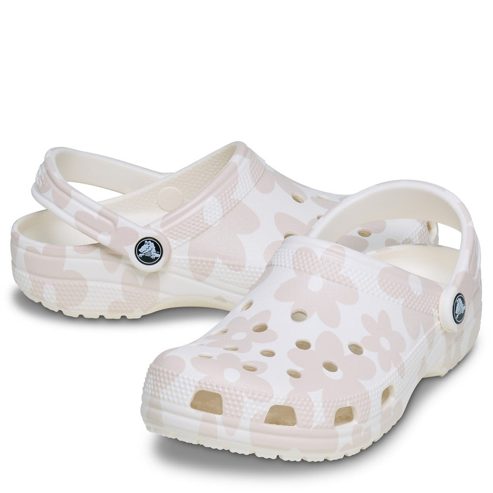 Unisex Crocs Unisex Classic Pop Petals Clogs