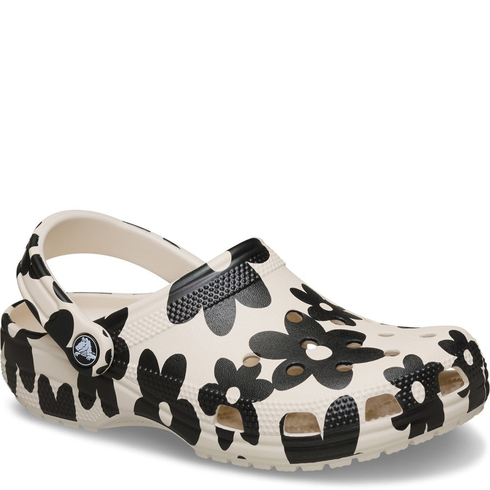 Unisex Crocs Unisex Classic Pop Petals Clogs