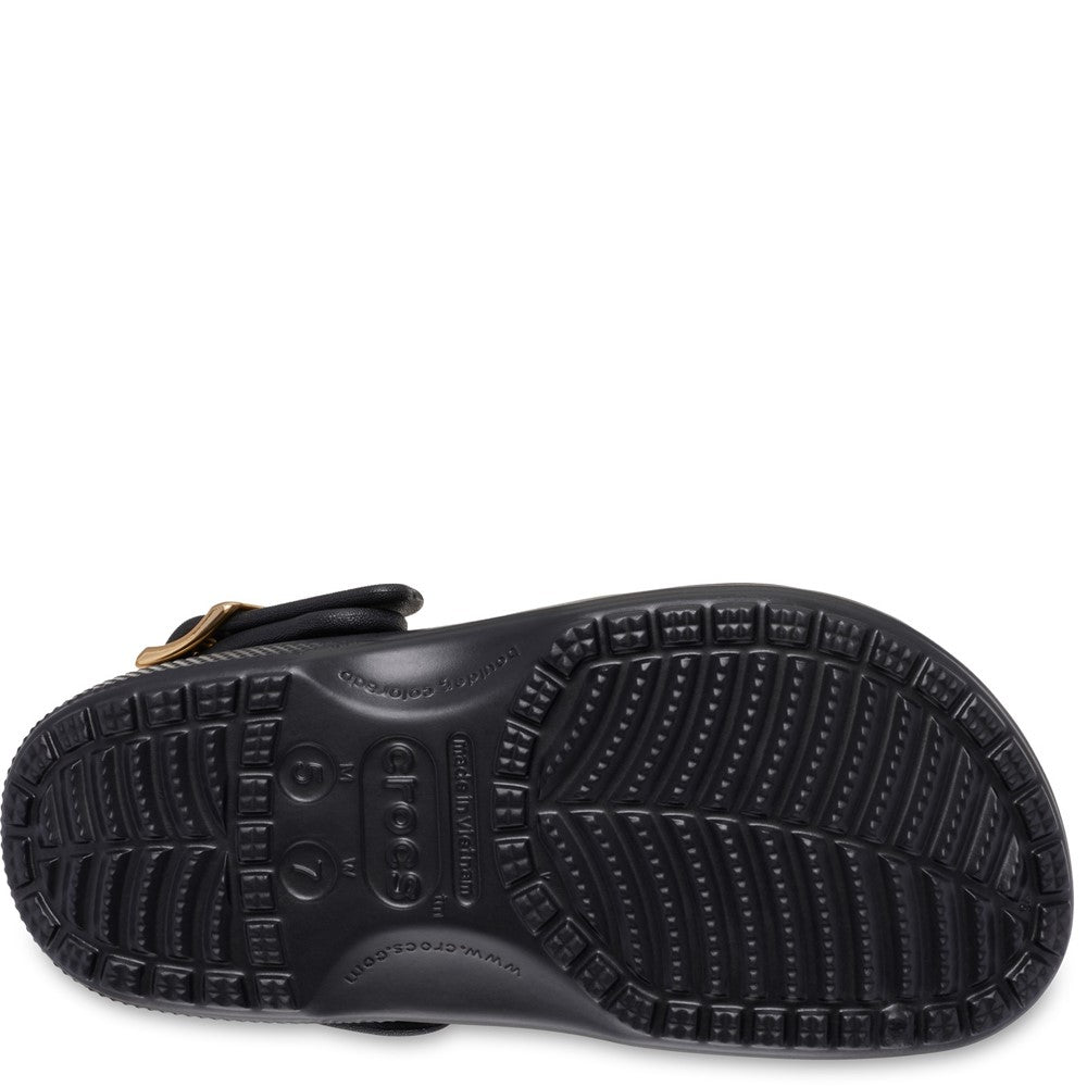 Unisex Crocs Unisex Classic Metallic Buckle Clogs