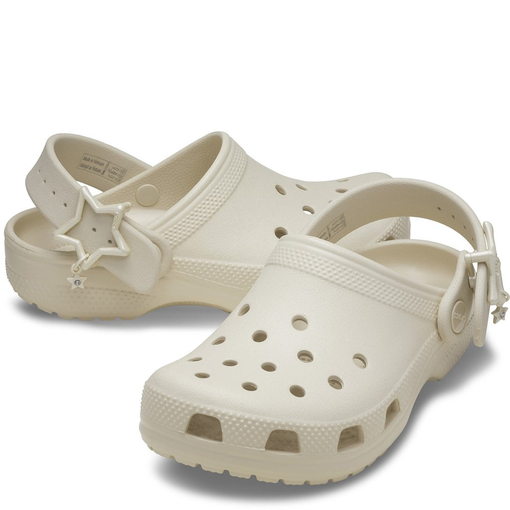 Kids' Crocs Toddler Classic Star Buckle Clogs