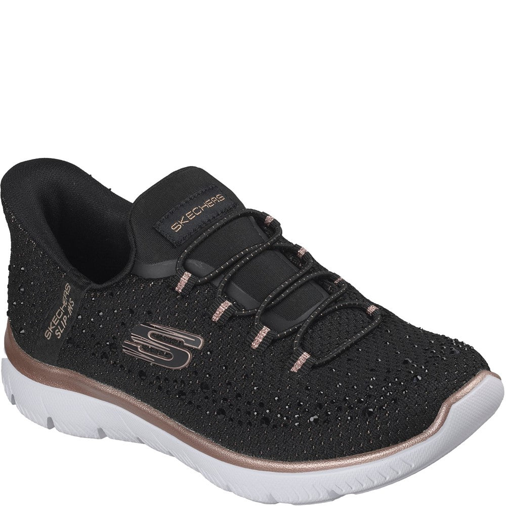 Women's Skechers Summits Brilliant Shine Trainers
