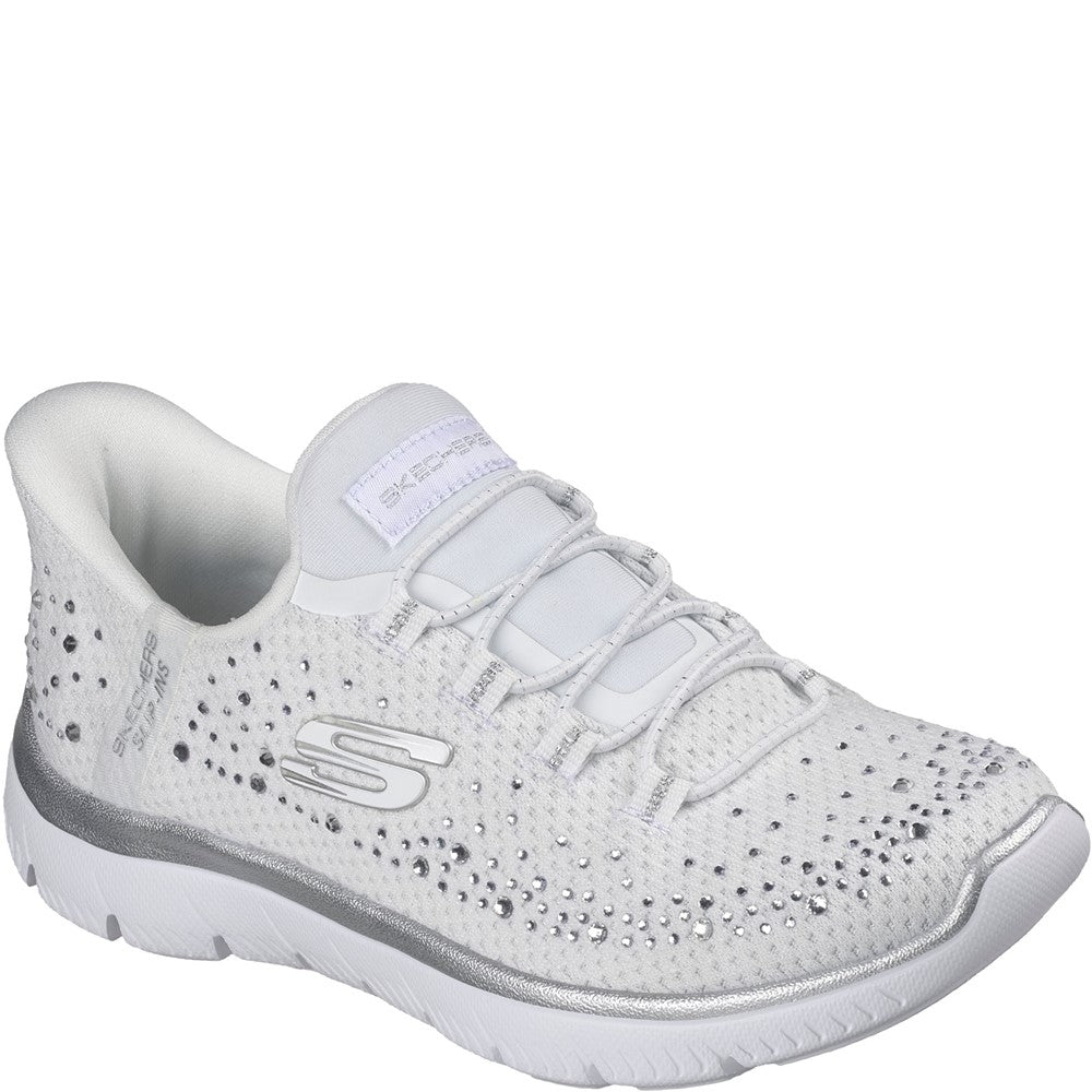 Women's Skechers Summits Brilliant Shine Trainers