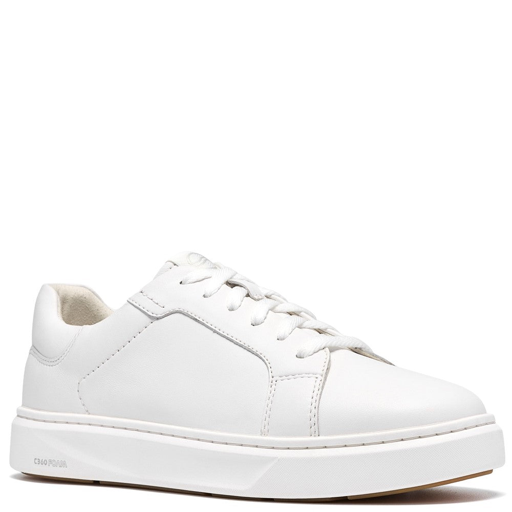 Women's Clarks Code C Lace Leather Trainers