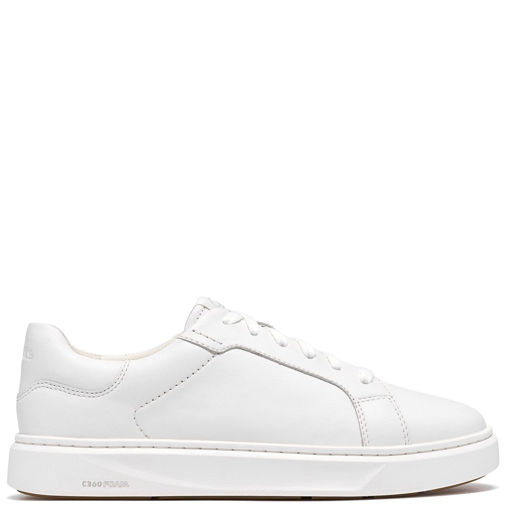 Women's Clarks Code C Lace Leather Trainers