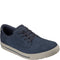 navy suede