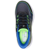 Boys' Skechers Microspec Velocity-Grid Shift Trainers