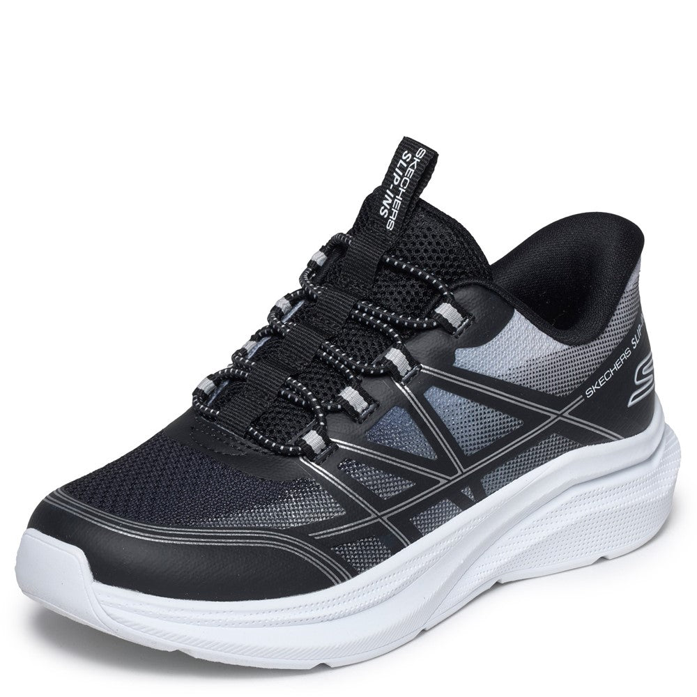 Boys' Skechers Microspec Velocity-Grid Shift Trainers