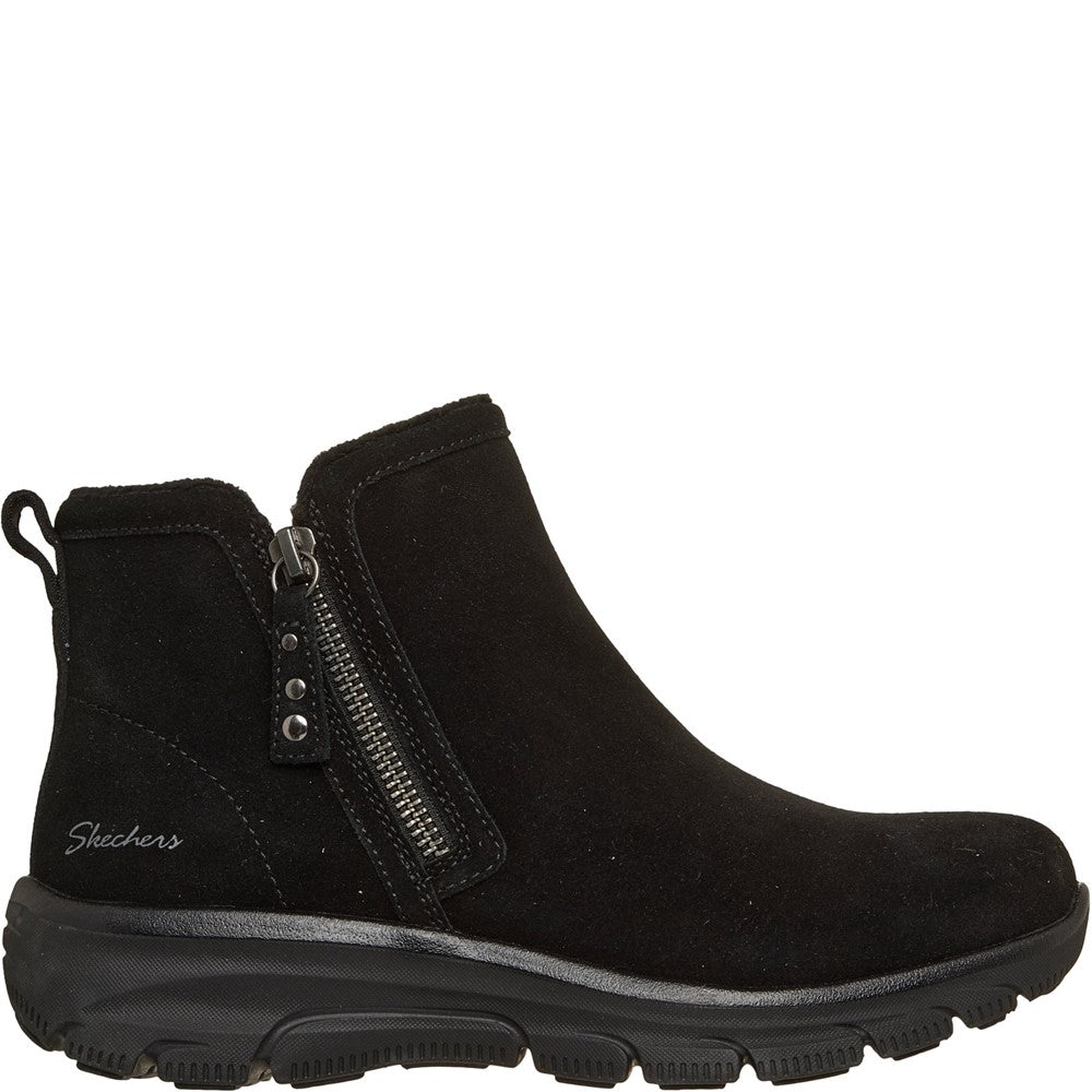 Women's Skechers Easy Going - Urban Zip Ankle Boots