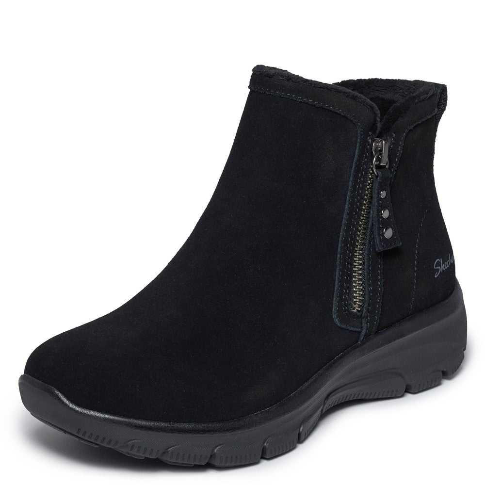 Women's Skechers Easy Going - Urban Zip Ankle Boots