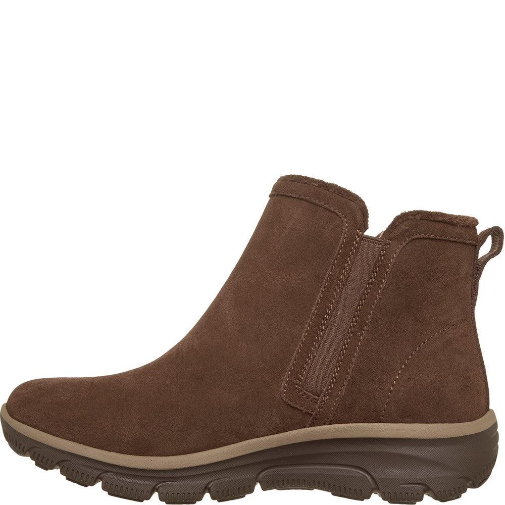 Women's Skechers Easy Going - Urban Zip Ankle Boots