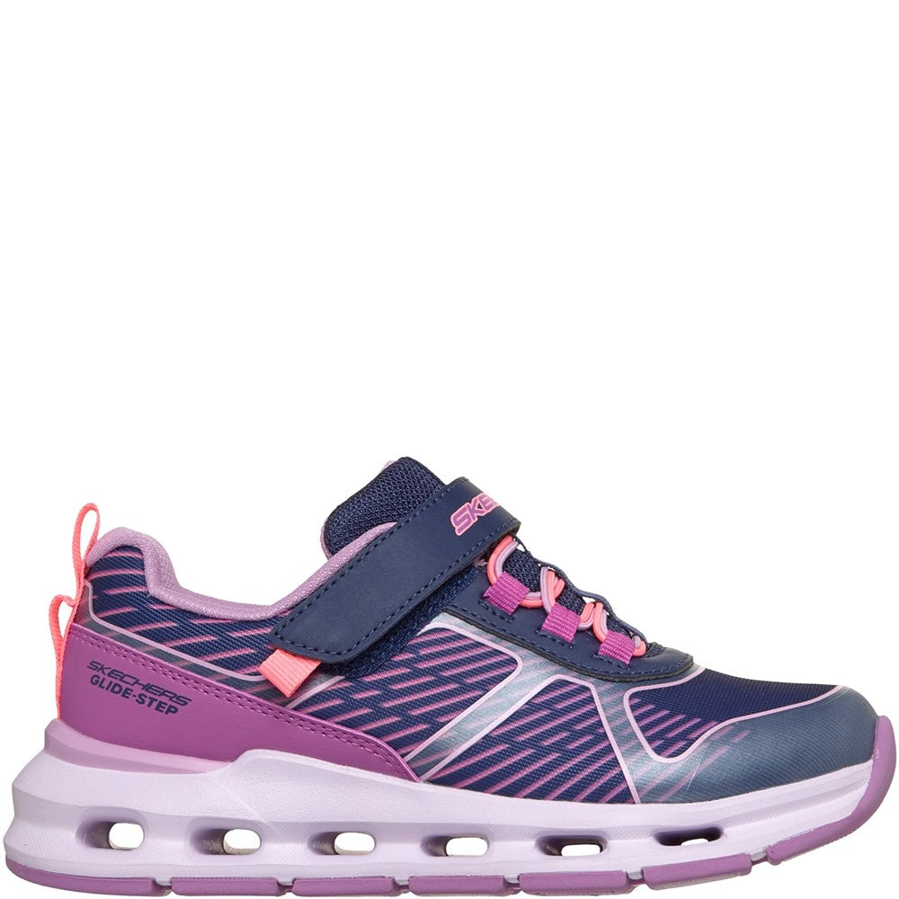 Girls' Skechers Glide-Step Plus - Sprint Lines Trainers