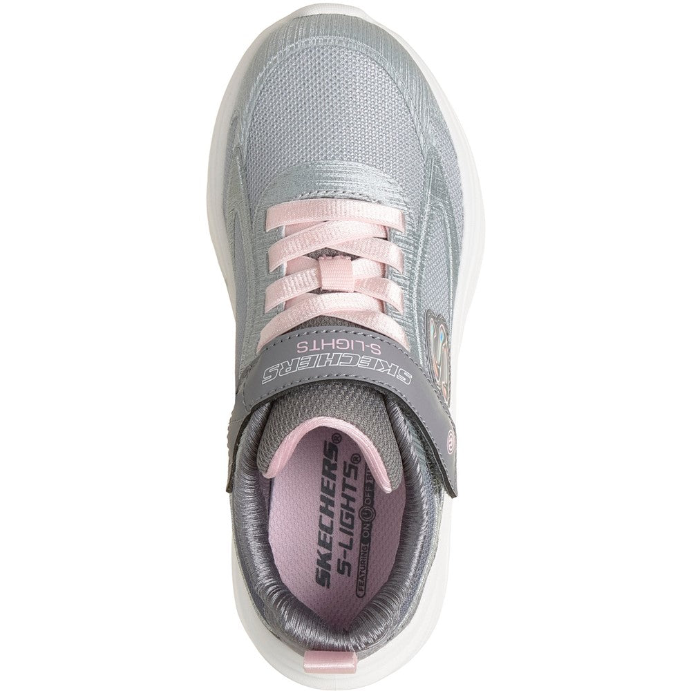 Girls' Skechers Sola Glow 2.0 Dazzle Steps Trainers