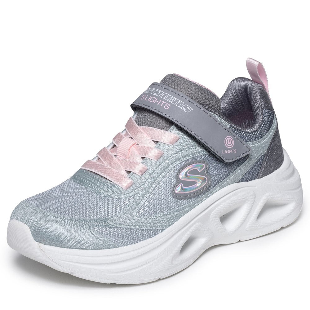 Girls' Skechers Sola Glow 2.0 Dazzle Steps Trainers