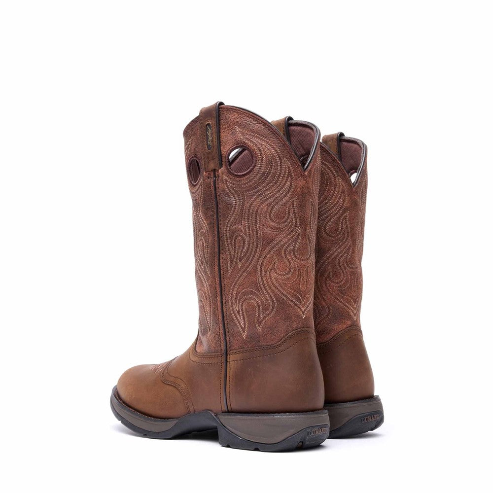 Men's Durango Rebel by Durango Brown Saddle Western Boot