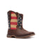 brown union flag